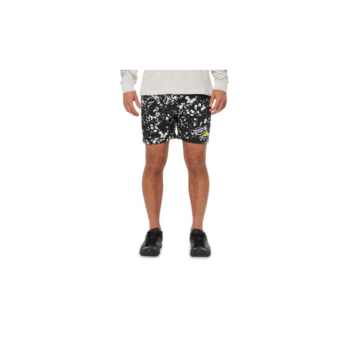 Caterpillar Foundation Swim Trunk Miesten Shortsit Black/White | FI-7402