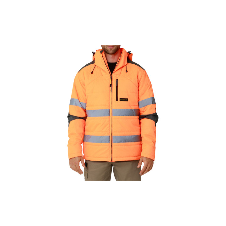 Caterpillar Hi Vis Boreas Taped Miesten Takki Oranssi | FI-5940