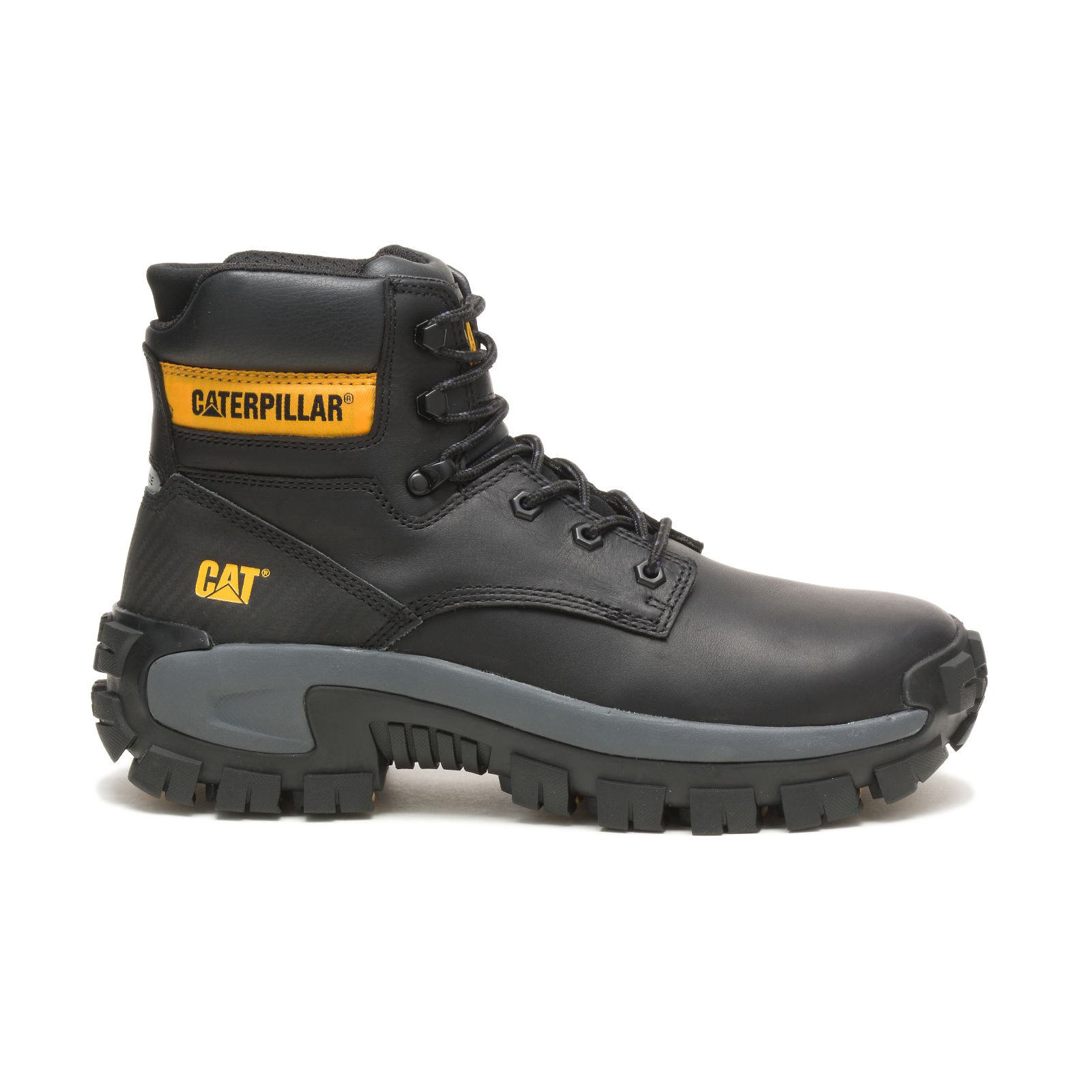 Caterpillar Invader Hi Steel Varvas Miesten Työkengät Mustat | FI-6297