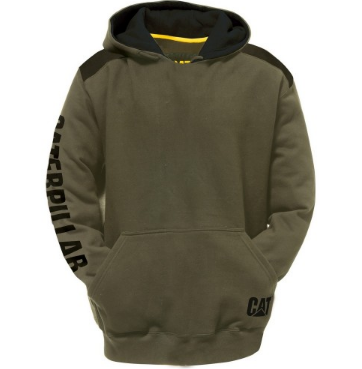 Caterpillar Logo Panel Hupullinen Sweat Miesten Hupparit Syvä | FI-3869