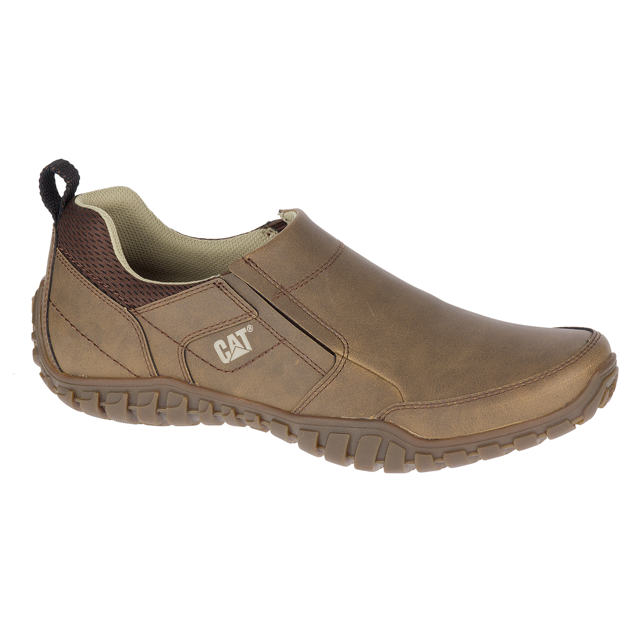 Caterpillar Opine Miesten Slip On Tummanbeige | FI-4716