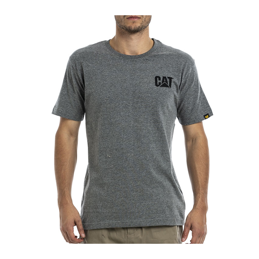 Caterpillar Trademark Miesten T-Shirts Harmaat | FI-1507