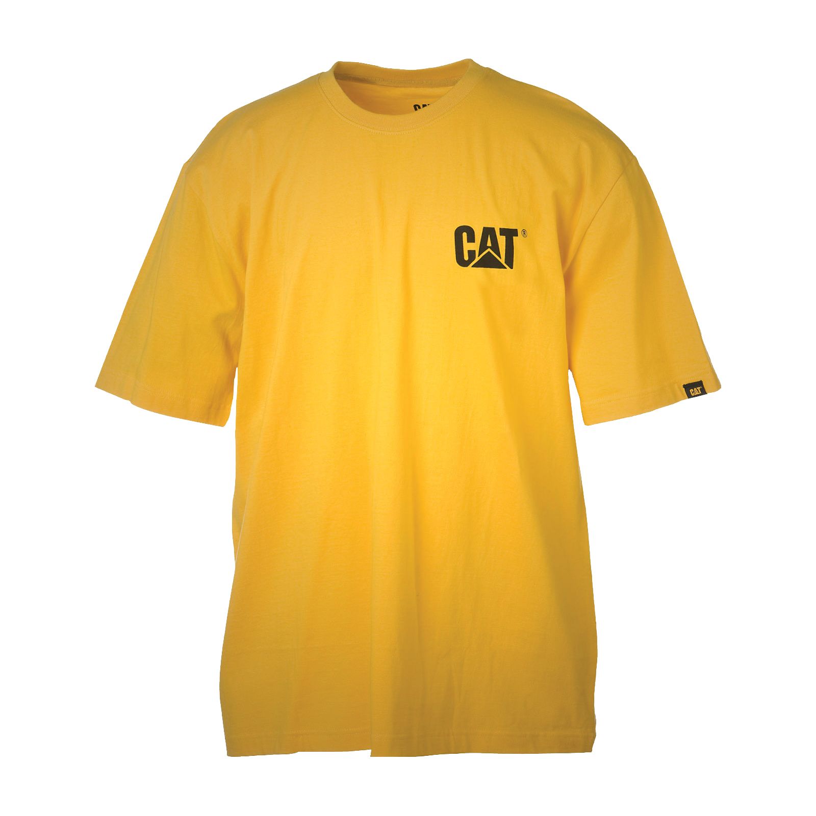 Caterpillar Trademark Miesten T-Shirts Keltainen | FI-6027