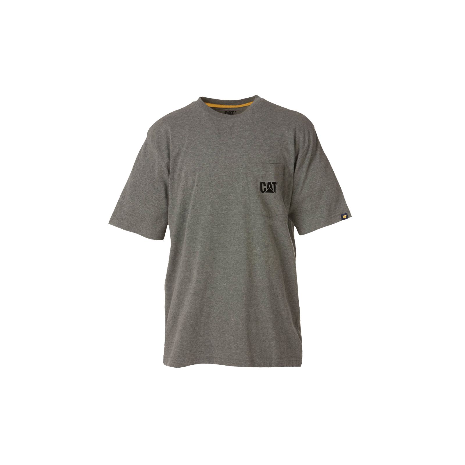 Caterpillar Trademark Pocket Miesten T-Shirts Tummanharmaat | FI-6150