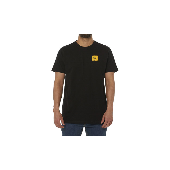 Caterpillar Työ Restricted Miesten T-Shirts Mustat | FI-9170